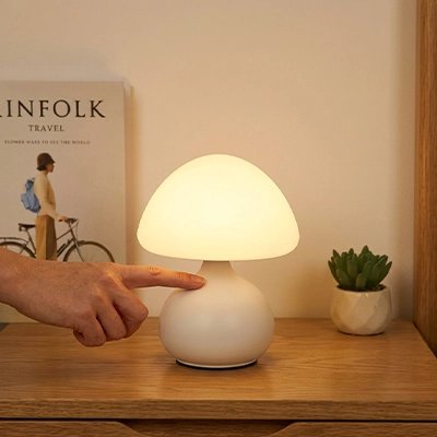Lampe champignon à lumière douce